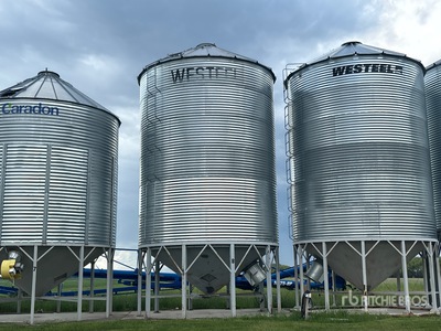 Westeel 1806 +/- 5700 bu 6 Ring Hopper Cassone per grano