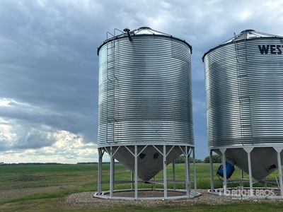 Westeel 1805 +/- 4900 bu 5 Ring Hopper Cassone per grano