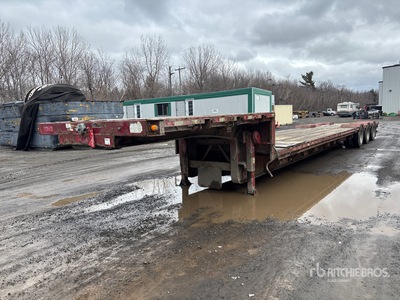 2014 Manac 14353A000 53 ft Tri/A Step Deck Trailer