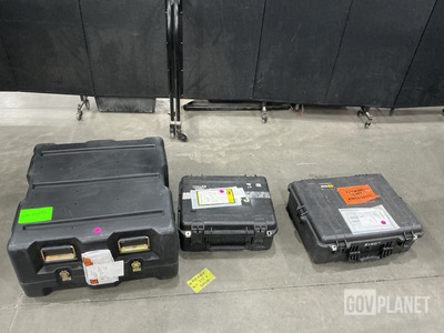 (9) Assorted Storage Cases & (1) Ammo Can