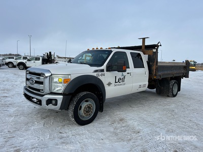 2011 Ford F-550 Lariat 4x4 Crew Cab Autocarro ribaltabile