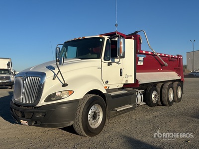2017 International Prostar 8x4 Tri/A Dump Truck