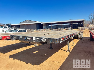 2019 Pitts 48 ft T/A Flatbed Trailer