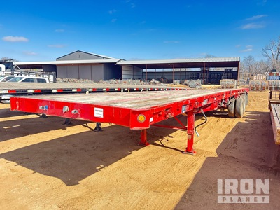 1985 Great Dane 45 ft T/A Flatbed Trailer