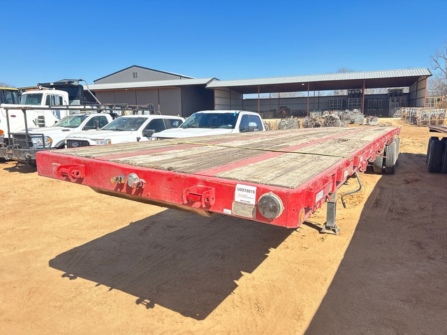 1992 Fruehauf 45 ft T/A Flatbed Trailer