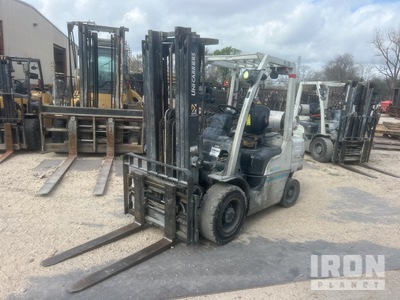 2018 UniCarriers PF60 5800 lb Pneumatic Tire Forklift