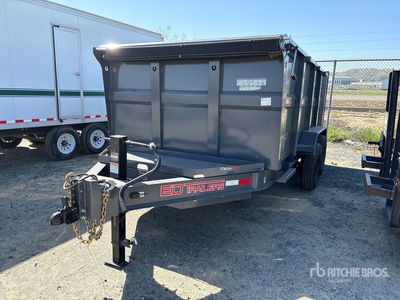 2026 ED Trailers LPT8314274S-BP 14 ft T/A Lichte Kiepaanhanger