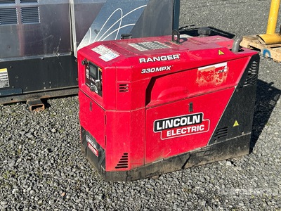 2022 Lincoln 330 A Skid-Mounted Multi-Process Soldadora motorizada