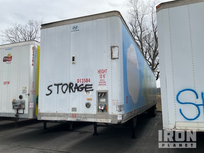 2006 Hyundai V12530152-AS 53 ft x 102 in Sliding T/A Van Trailer