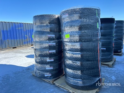Quantity of (16) 11R22.5 All Position Tires 18 Ply FM188 Tires (Unused)