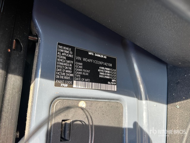 2019 Mercedes-Benz Sprinter 3500 2019 Mercedes-Benz Sprinter 3500 Cargo Van
