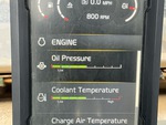 Control Station with Engine Oil Pressure