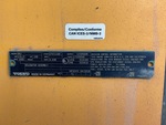 Engine with Emission Label