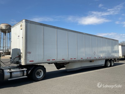 2012 Wabash Dry Van 53 ft x 102 in T/A Gesloten aanhangwagen