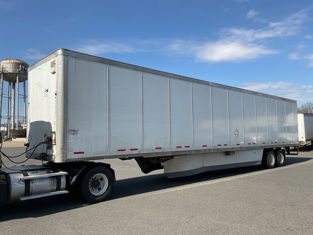2012 Wabash DVCVHPC 53 ft x 102 in T/A Van Trailer