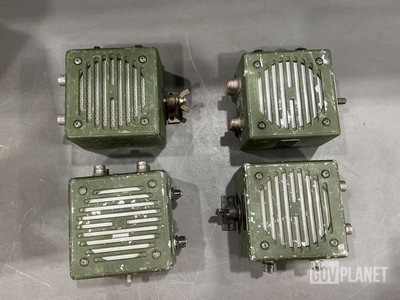 (4) Harris RF-5980-SA001 Speakers