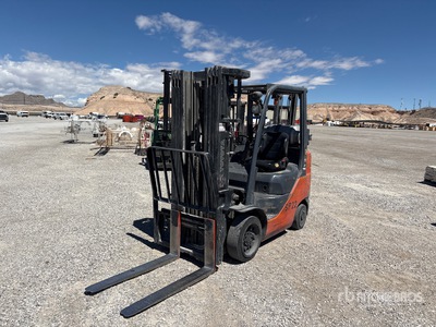 2014 Toyota 8FGCU25 3500 lb Cushion Tire Forklift