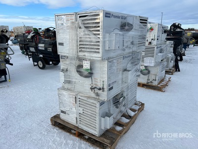 Quantity of (9) L.B White Premier CS080 80000 BTU Space Heater