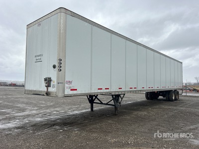 2018 Wabash 53 ft x 102 in T/A Van Trailer