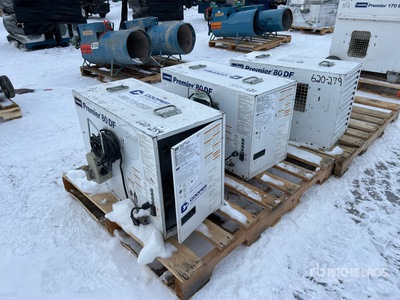 Quantity of (3) L.B White Premier 80000 BTU Space Heater
