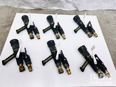 Quantity of (6) Williams Hydro-Chem Hose Nozzles Divers  (Unused)