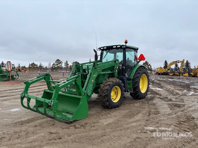 2012 John Deere 6125R 4WD Tractor