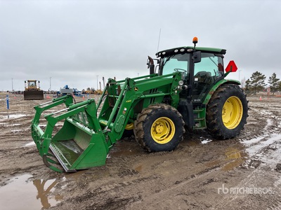 2012 John Deere 6125R 4WD Tractor