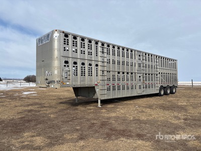 2005 Wilson 53 ft Tri/A Remorque pour bétail