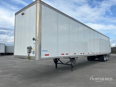 2023 Wabash 53 ft T/A Van Trailer