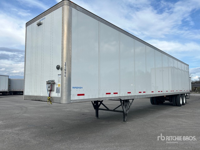 2023 Wabash 53 ft x 102 in T/A Van Trailer