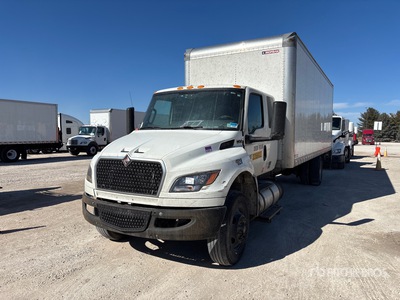 2023 International MV607 4x2 Sleeper Van Truck (Inoperable)