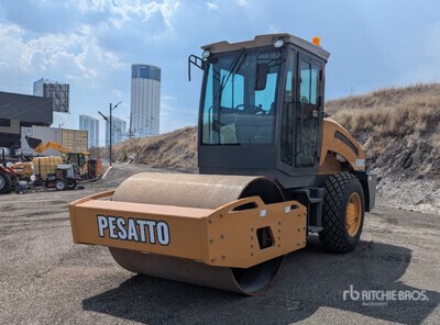 2025 Pesatto V800C Smooth Drum Compactor (Unused)