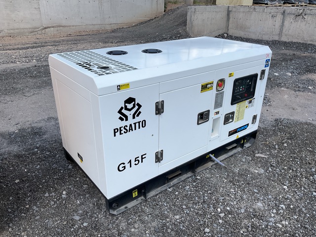 2026 Pesatto G15F 18.8 kVA Skid-Mounted Generator Set (Unused)