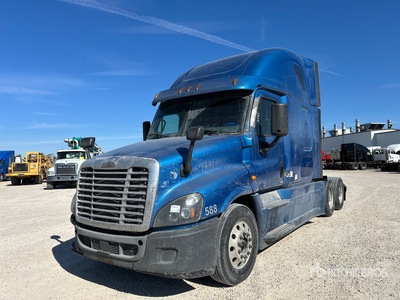 2017 Freightliner Cascadia 125 6x4 T/A Slaapcabine Trekker