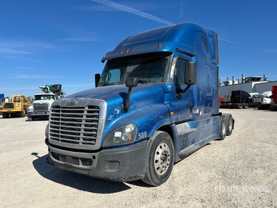 2017 Freightliner Cascadia 125 6x4 T/A Sleeper Truck Tractor