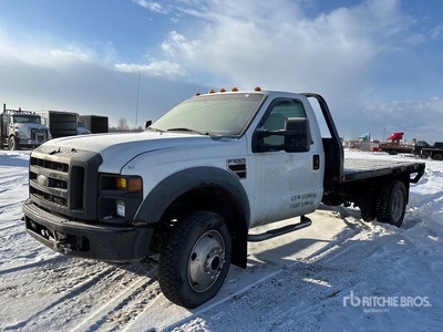 2008 Ford F-550 XL 4x4 Camión Caja Abierta (Inoperable)
