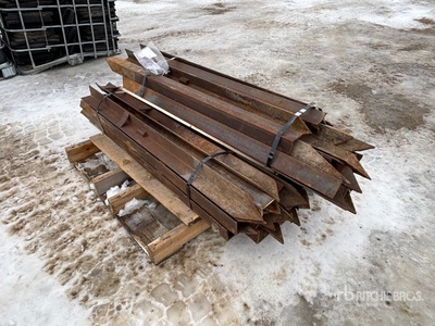 Quantity of (60) 3 x 20 Angle Iron Short Pipe