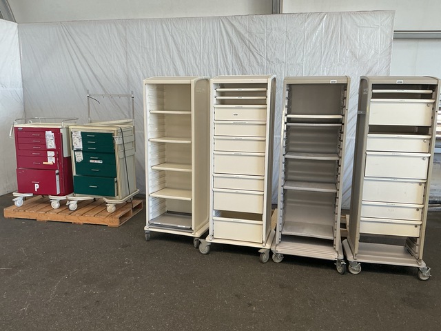 (6) Assorted Hospital Carts