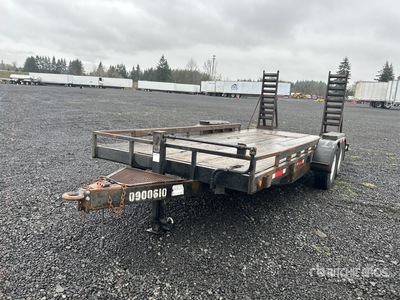 17 ft T/A Equipment Trailer