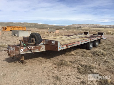 1994 Interstate 24 ft T/A Flatbed Trailer
