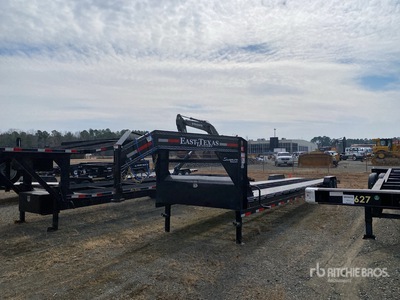 2026 East Texas 40 ft T/A Gooseneck Remolque Portamaquinaria