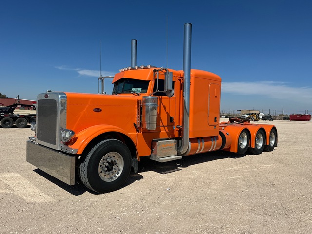 2023 Peterbilt 389 8x4 Heavy Haul Tri/A Sleeper Truck Tractor
