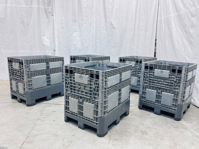 Quantity of (5) Buckhorn 48 in x 40 in Plastic Crates