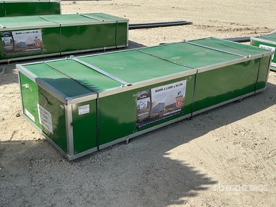 Suihe C404013 40 ft x 40 ft x 13 ft Container Storage Canopy (Unused)