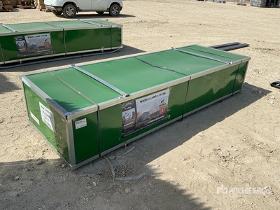 Suihe C404013 40 ft x 40 ft x 13 ft Container Storage Canopy (Unused)