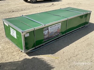 Suihe C404013-300gPE 40 ft x 40 ft x 13 ft Container Storage Canopy (Unused)
