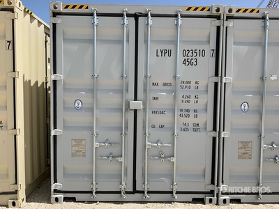 2025 40 ft High Cube Multi-Door Storage Container (Unused)