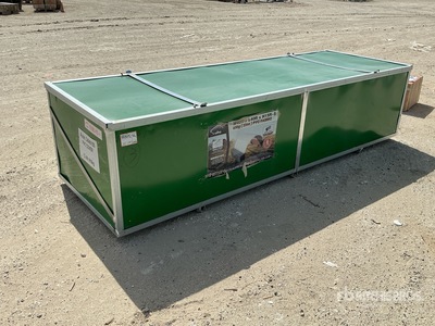 Suihe C404015S-610gPVC 40 ft x 40 ft x 15 ft Container Storage Canopy (Unused)