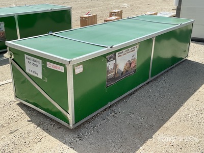 Suihe C404015S-610gPVC 40 ft x 40 ft x 15 ft Container Storage Canopy (Unused)