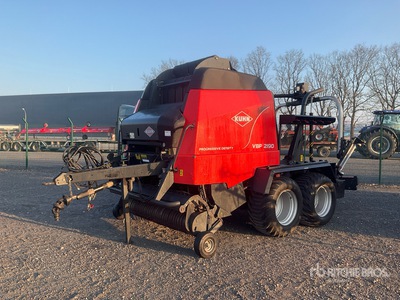 2010 Kuhn VBP 2190 Combination Baler Wrapper